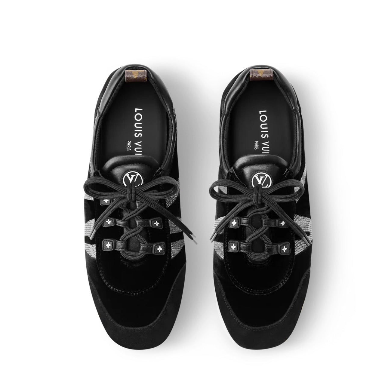 Louis Vuitton LV Sneakerina 'Black / Silver'