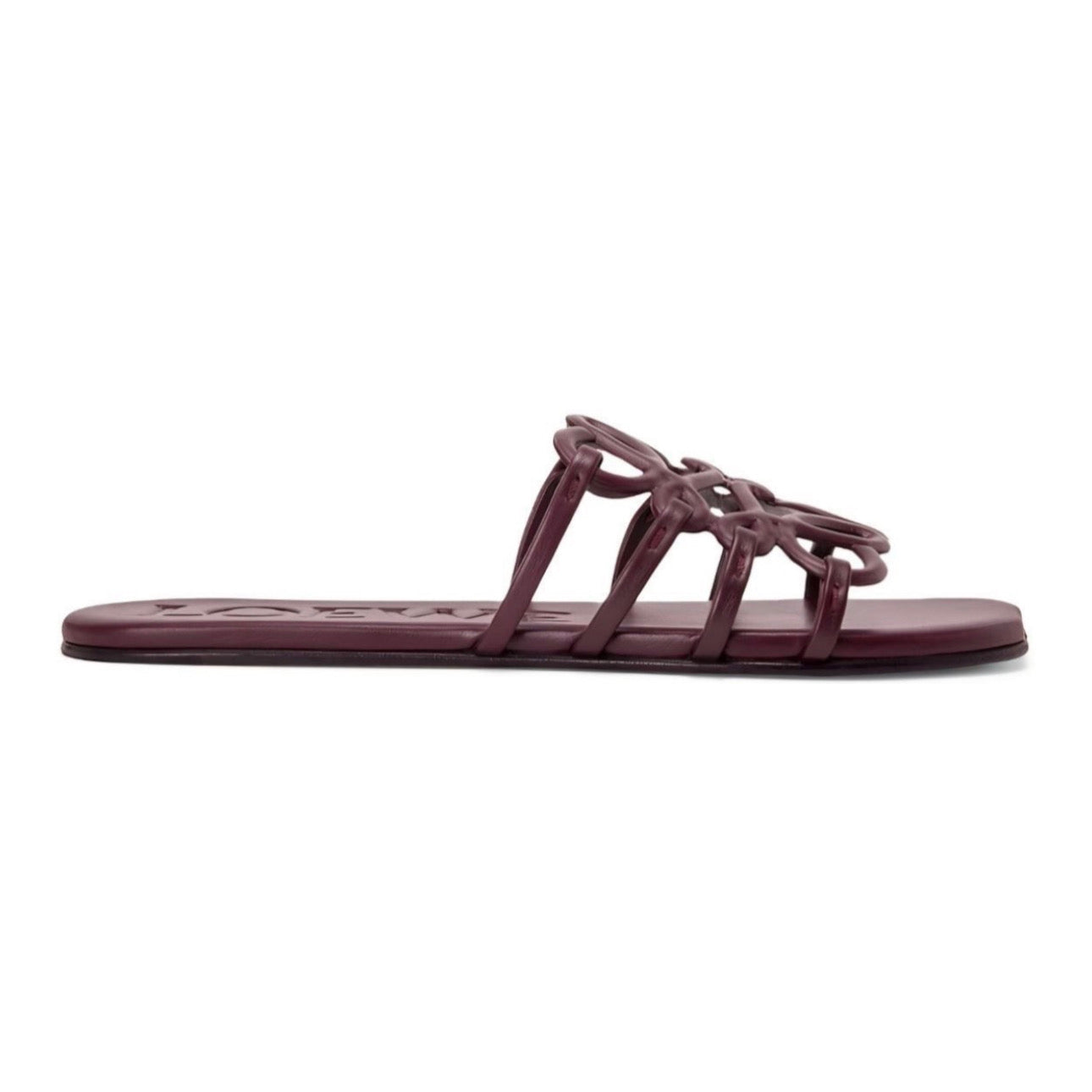 LOEWE Anagram Slide 'Burgundy'