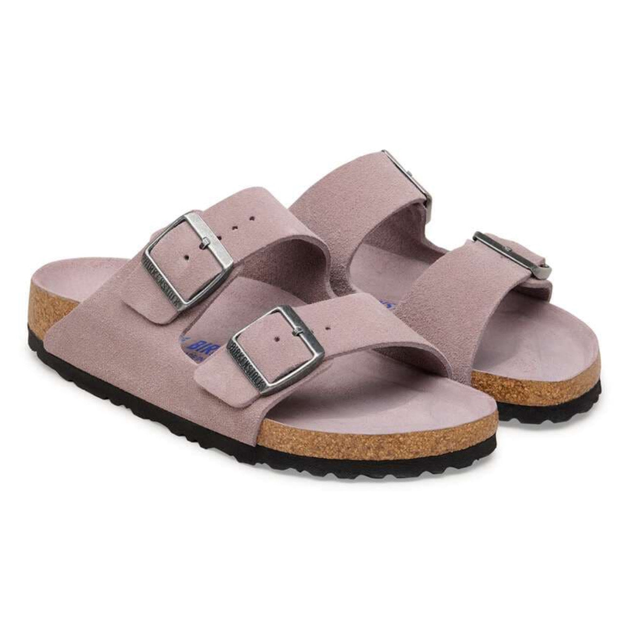 Birkenstock Arizona Soft Footbed Suede 'Faded Purple Tonal'