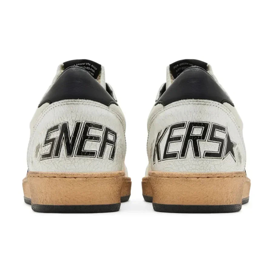 Golden Goose Ball Star 'White Nappa / Black'