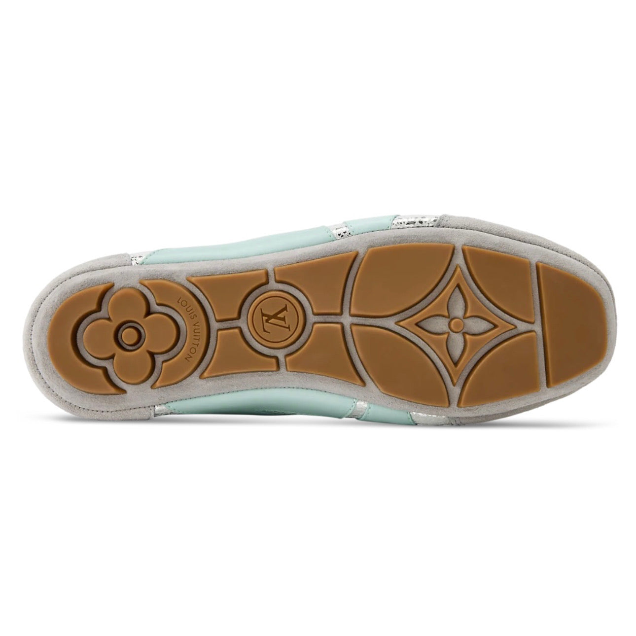Louis Vuitton LV Sneakerina Leather Patterned 'Blue'