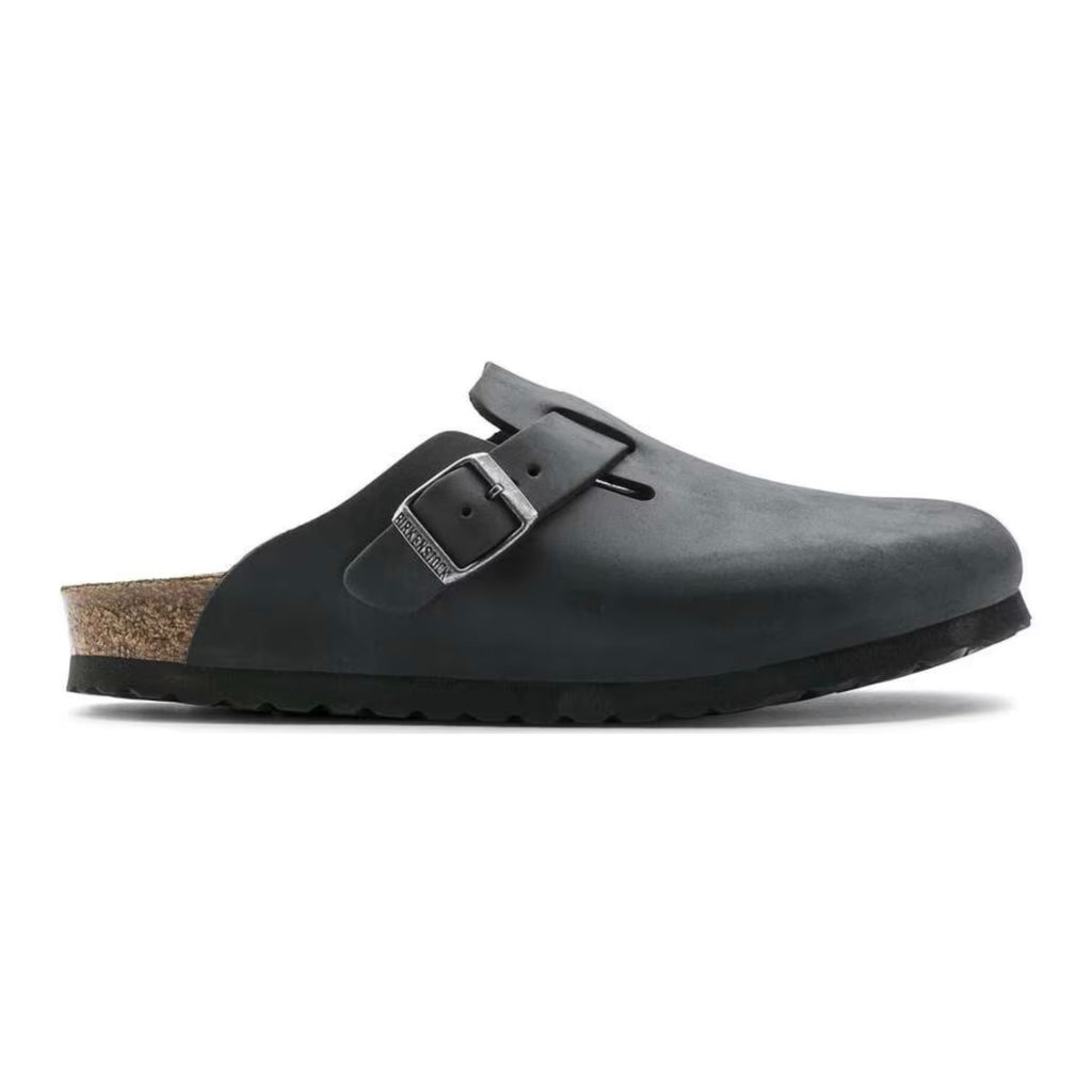 Birkenstock Boston Oiled Leather 'Black'