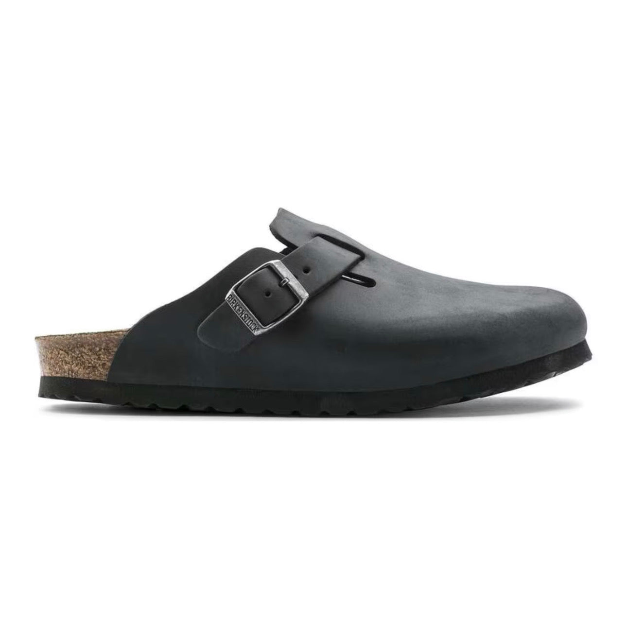Birkenstock Boston Oiled Leather 'Black'