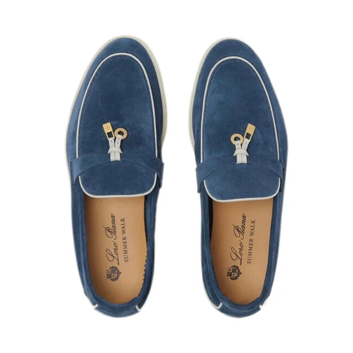 Loro Piana Summer Charms Walk Loafer 'Ocean Heart'