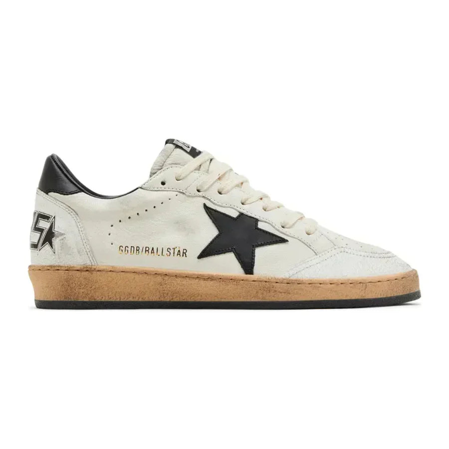 Golden Goose Ball Star 'White Nappa / Black'
