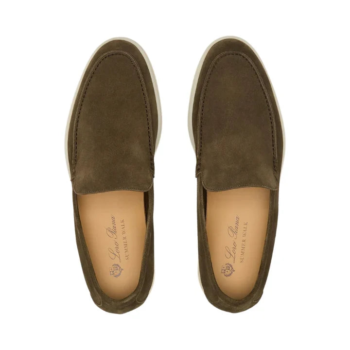 Loro Piana Summer Walk Loafer 'Grey Moss'