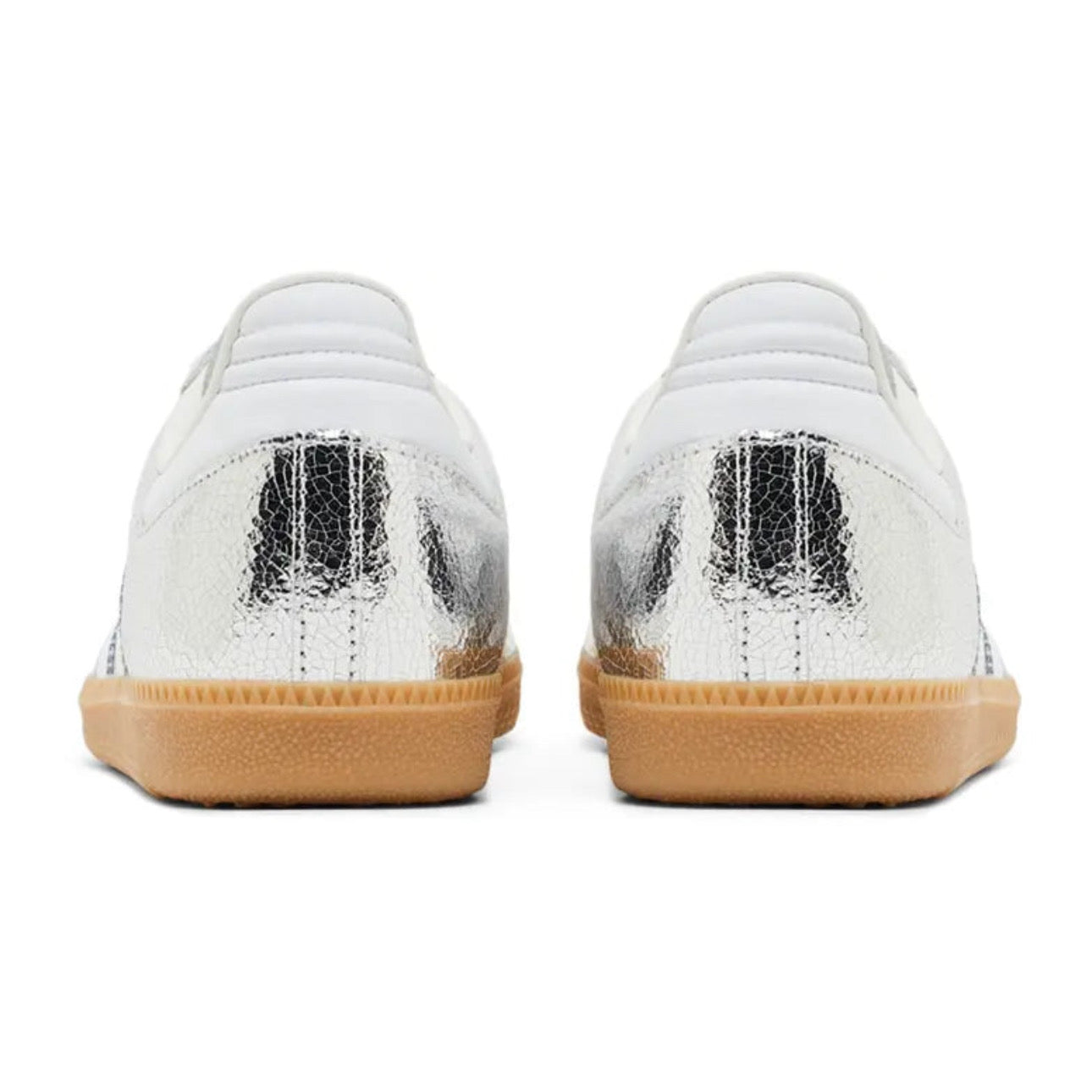 adidas Samba OG 'Silver Metallic / Cracked Leather'