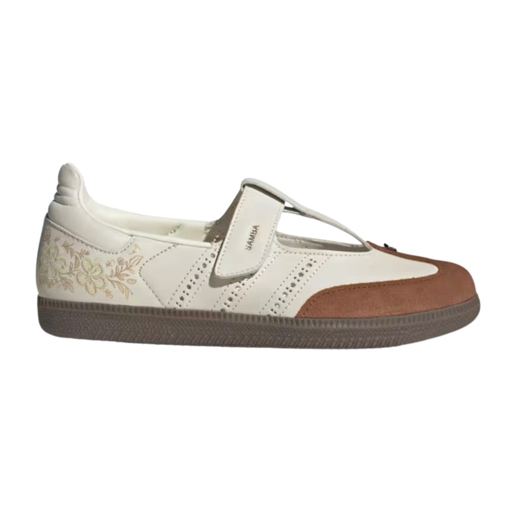 adidas Samba Jane Leather 'Summer Glow / Cloud White / Brown'