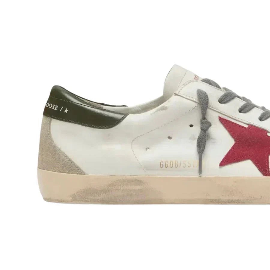 Golden Goose Super-Star 'Red / Green'