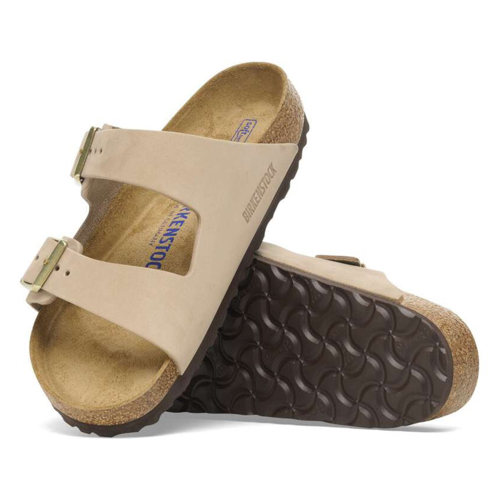 Birkenstock Arizona Soft Footbed Nubuck 'Sandcastle'