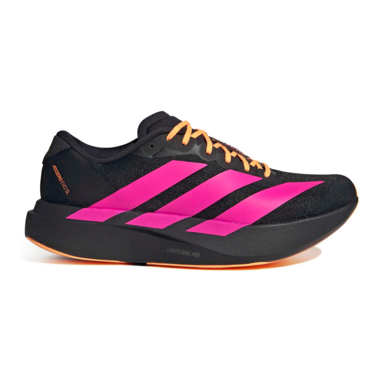adidas Adizero Evo SL 'Core Black / Lucid Pink / Orange'