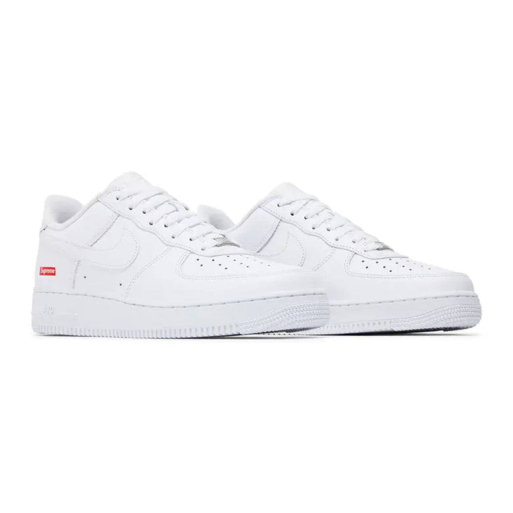 Supreme x Nike Air Force 1 Low 'Box / Logo / White'