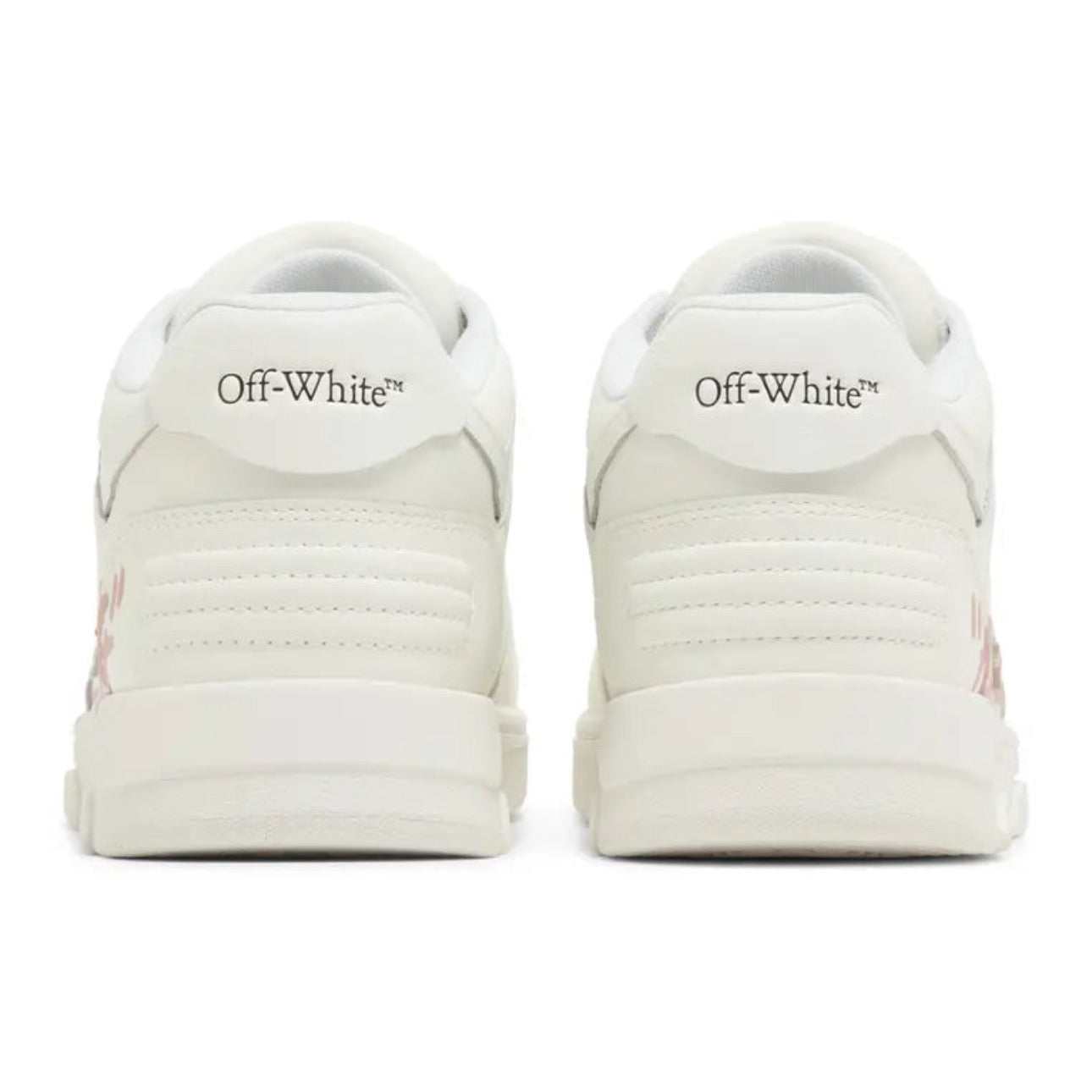 Off-White Out of Office 'For / Walking / White / Pink / White / Outsole'
