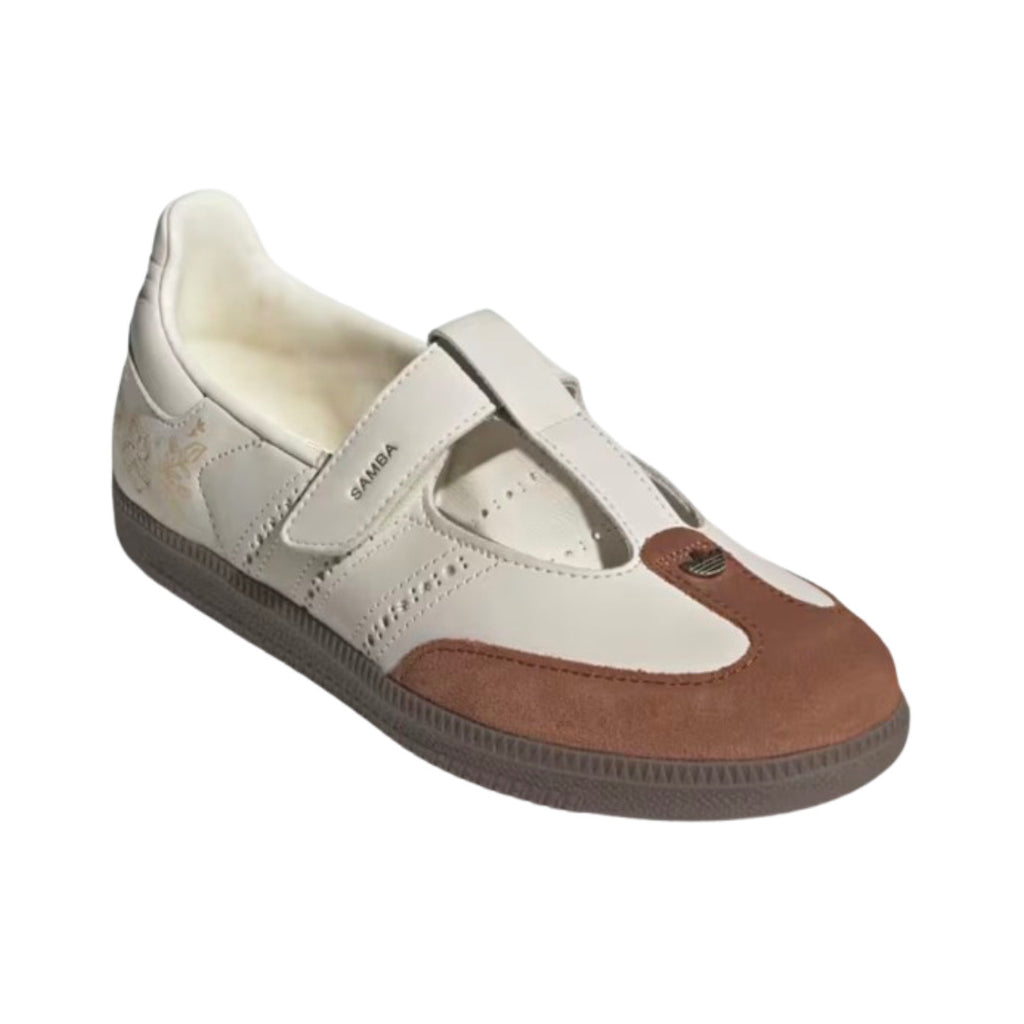 adidas Samba Jane Leather 'Summer Glow / Cloud White / Brown'