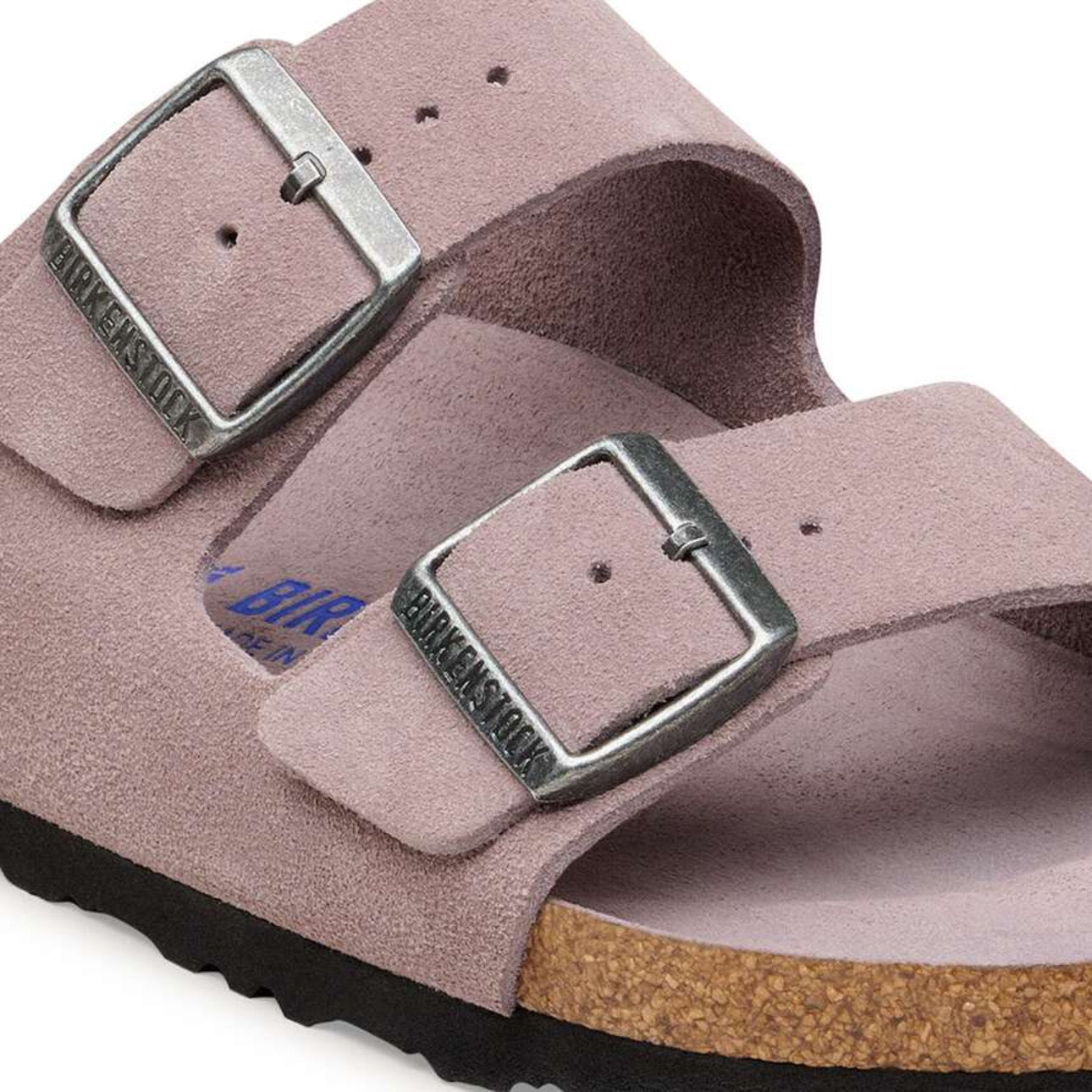 Birkenstock Arizona Soft Footbed Suede 'Faded Purple Tonal'