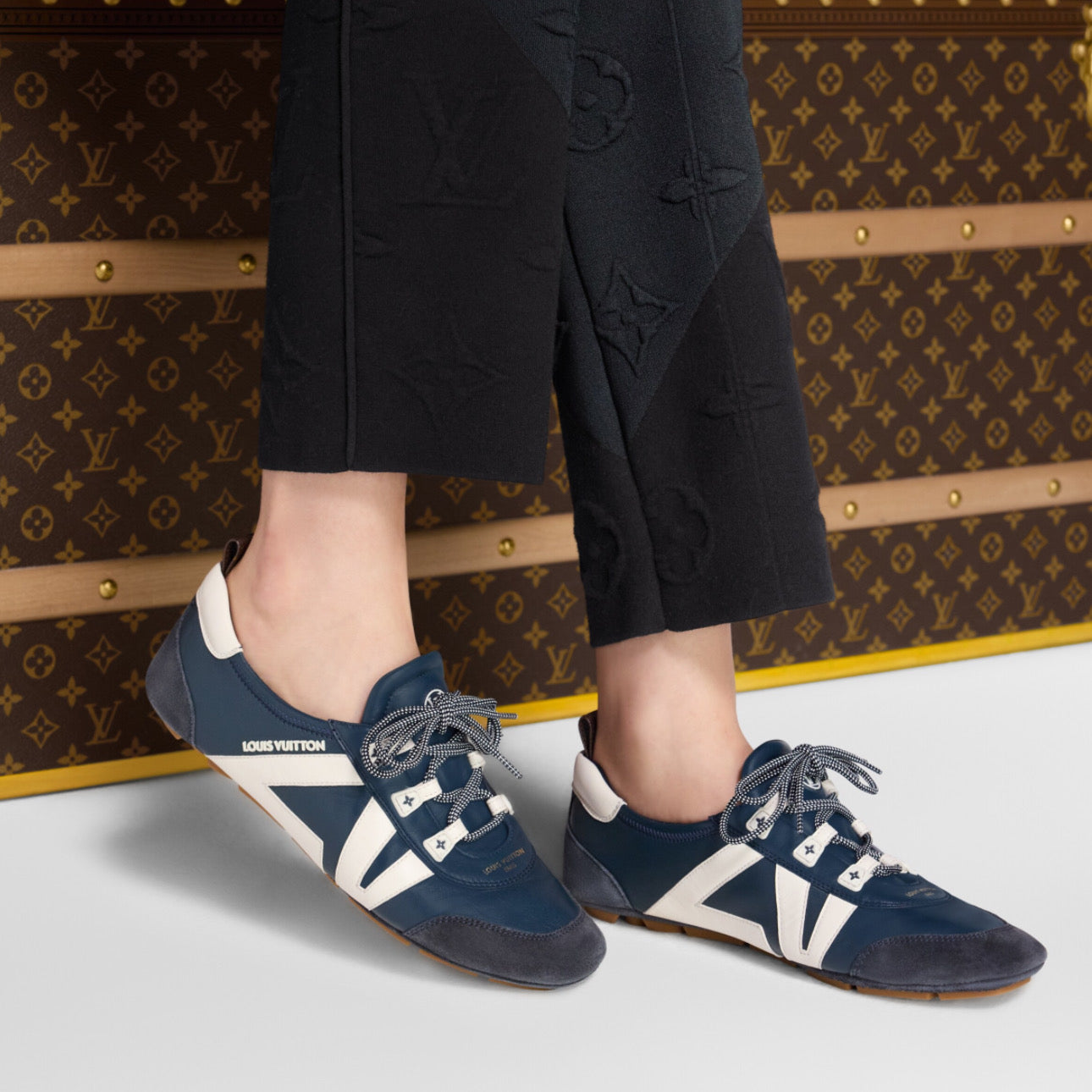 Louis Vuitton LV Sneakerina 'Marine'