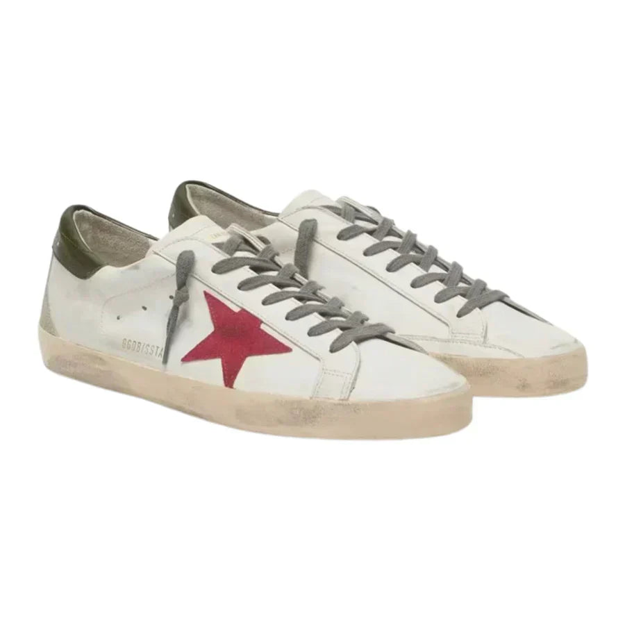 Golden Goose Super-Star 'Red / Green'