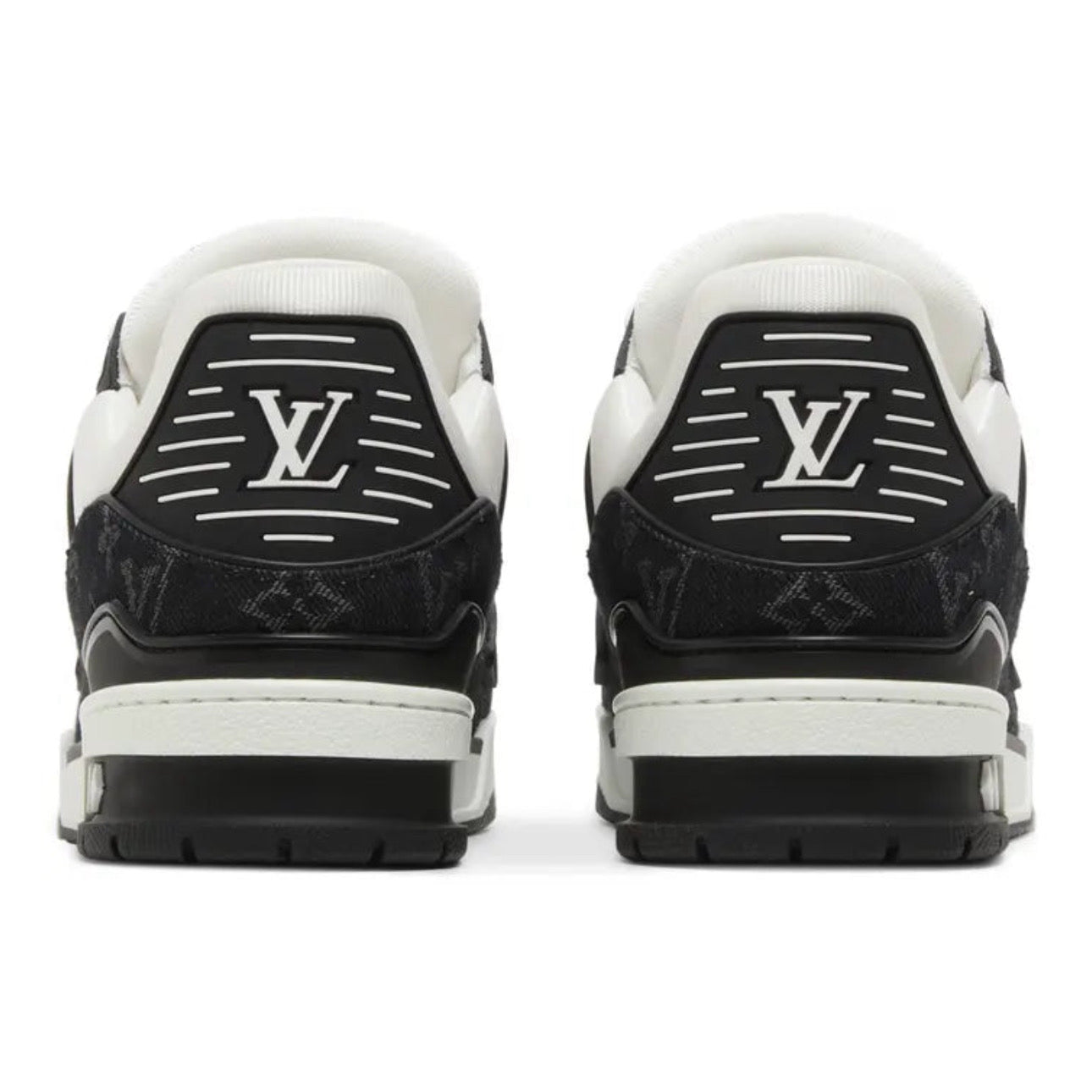 Louis Vuitton Trainer 'Black / Monogram / Denim'
