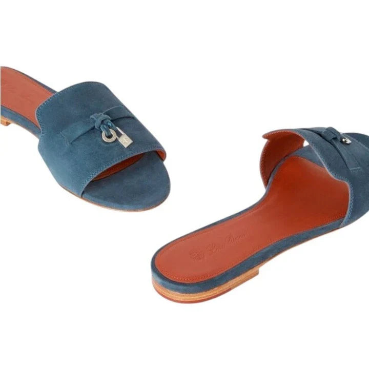 Loro Piana Summer Charms Sandal 'Denim'