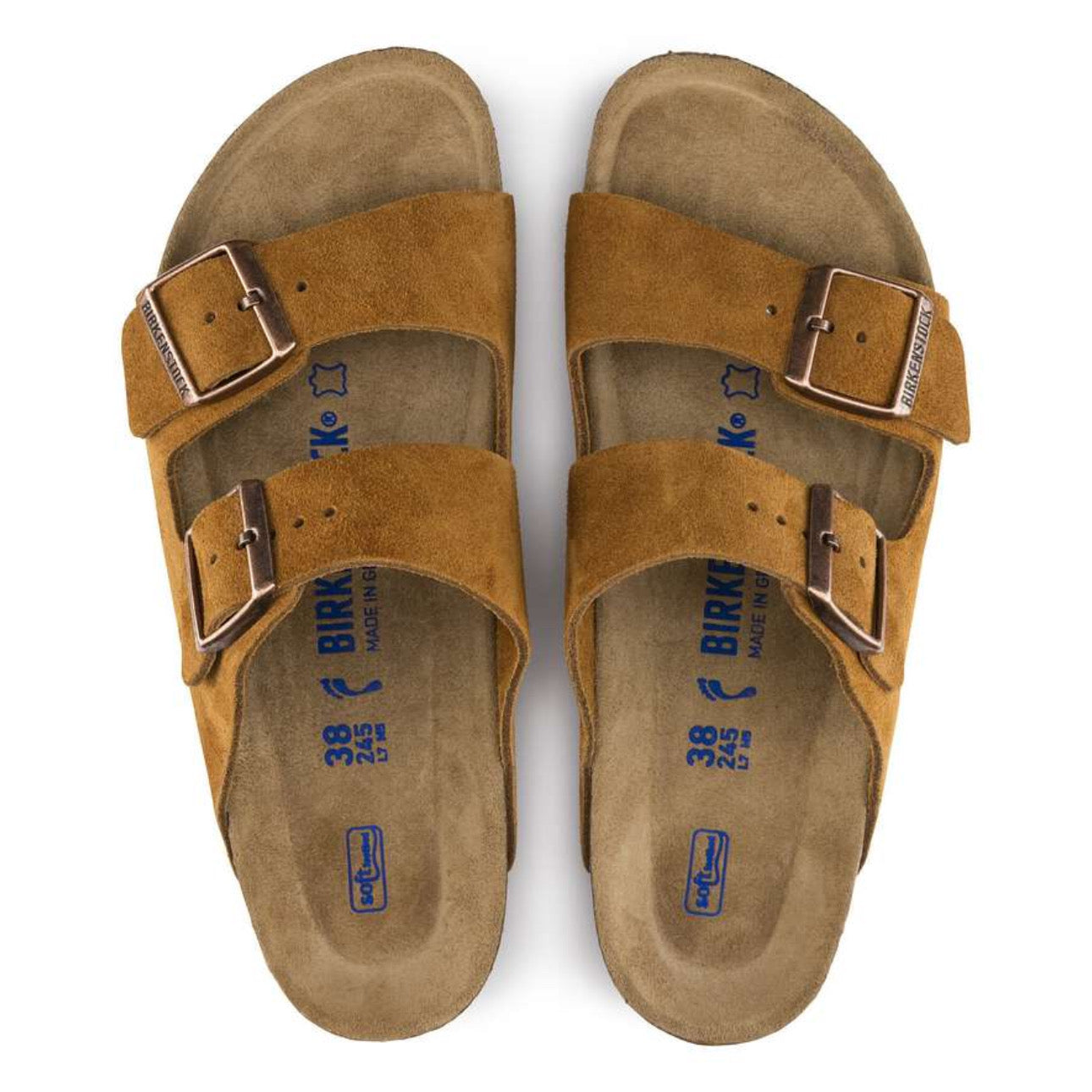 Birkenstock Arizona Soft Footbed Suede 'Mink'