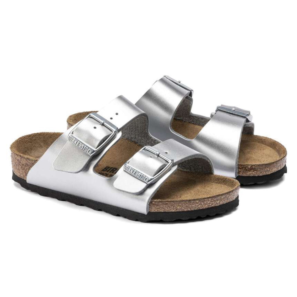 Birkenstock Arizona 'Electric Metallic Silver'