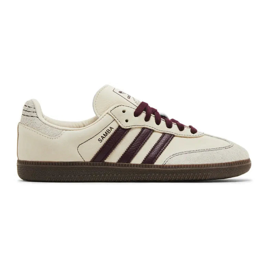 adidas Samba OG 'Wonder White / Maroon'