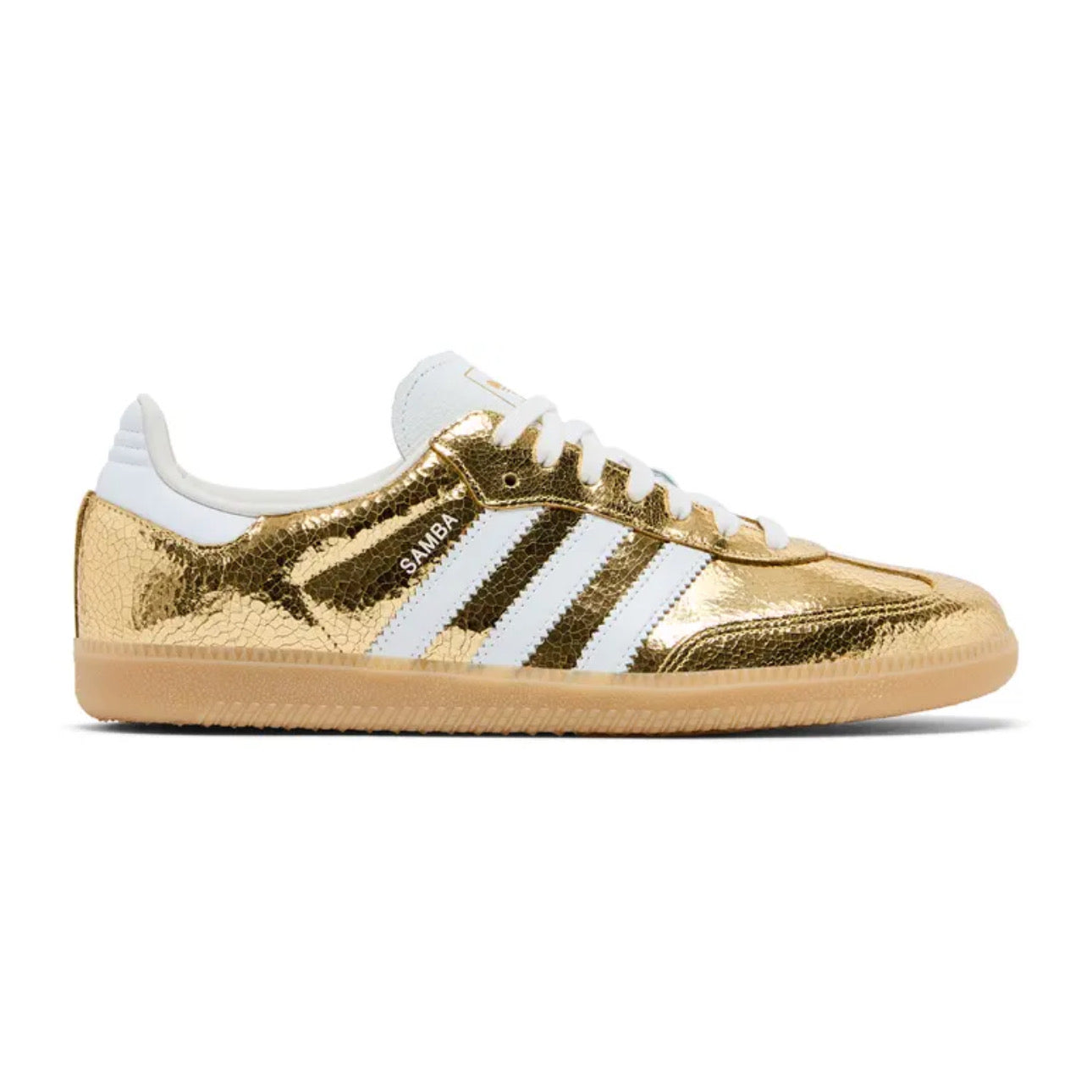 adidas Samba OG Cracked Metallic Pack 'Gold'