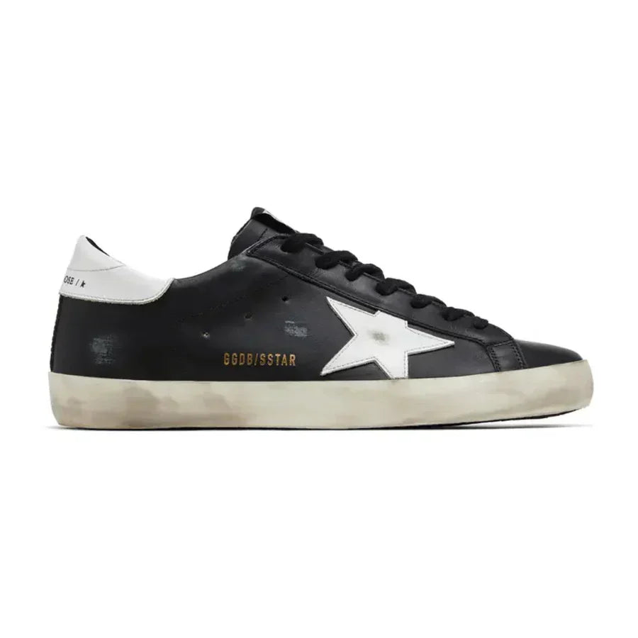 Golden Goose Super-Star 'Black / White Leather'