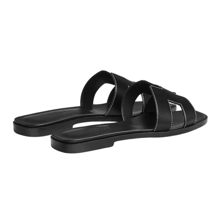 Hermès Oran Calfskin 'Noir'