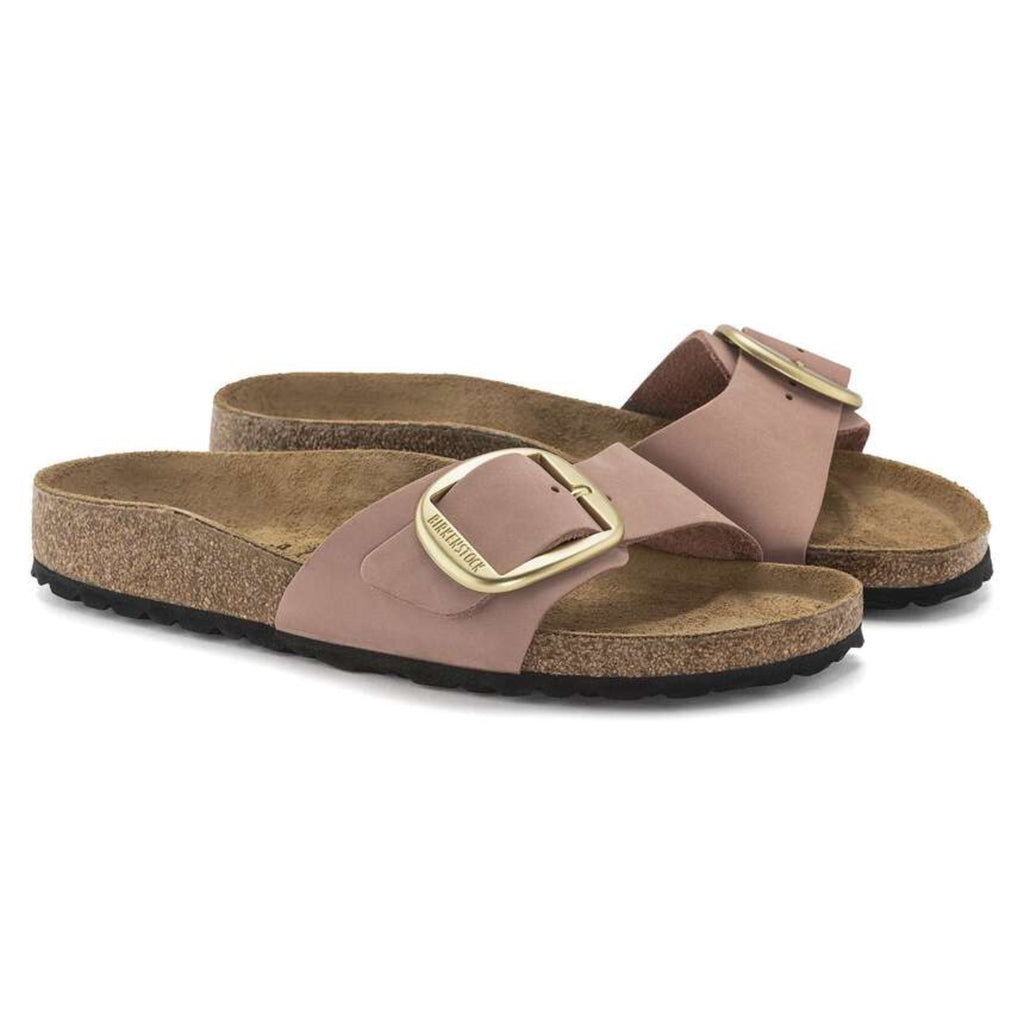Birkenstock Madrid Big Buckle Nubuck 'Old Rose'