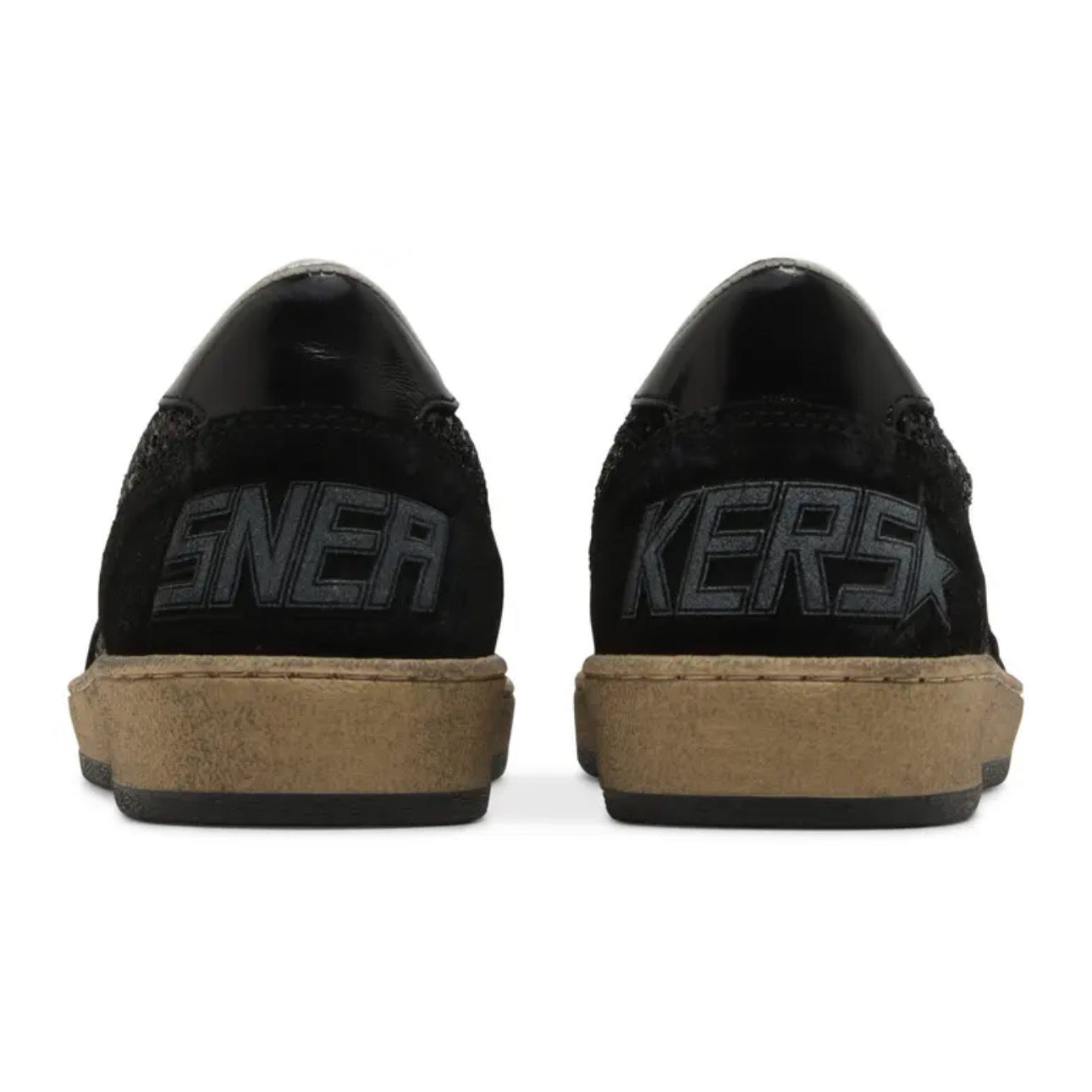 Golden Goose Ball Star 'Black Glitter'