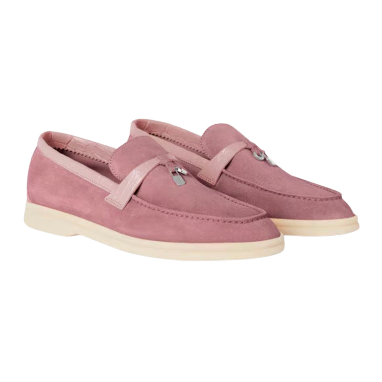 Loro Piana Summer Charms Walk Loafer 'Noisette Rose'