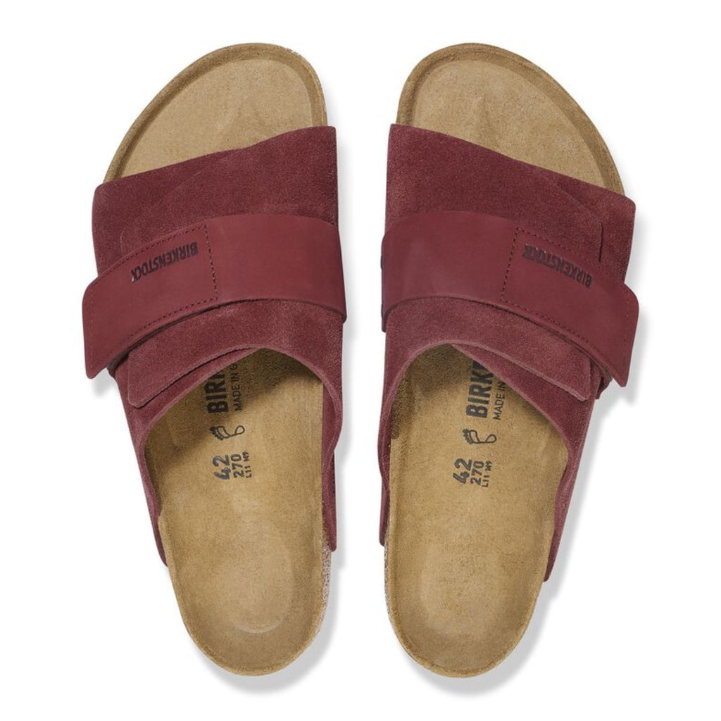 Birkenstock Kyoto Nubuck 'Zinfandel'