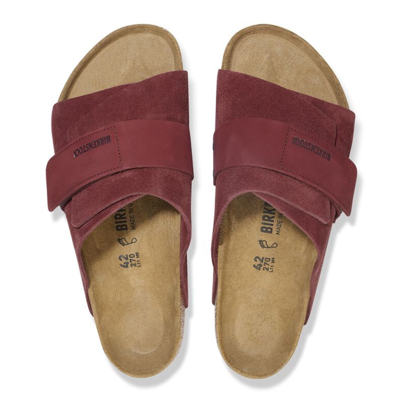 Birkenstock Kyoto Nubuck 'Zinfandel'