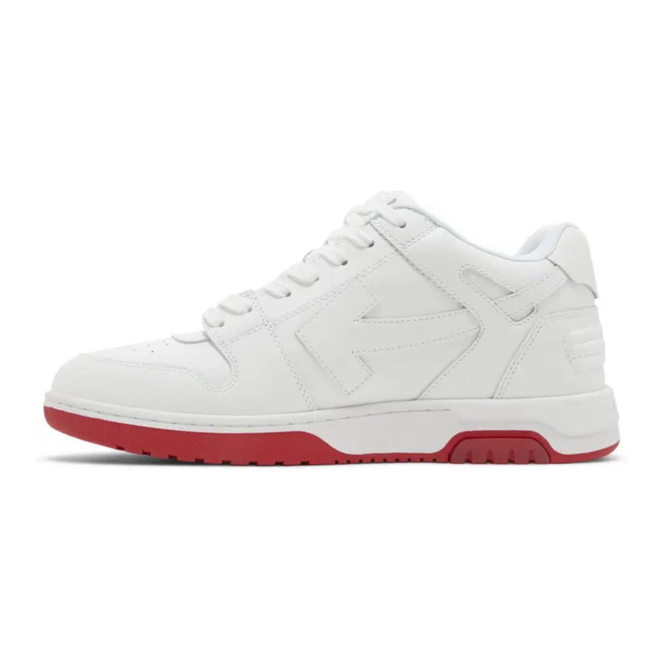 Off-White Out of Office Low 'For / Walking / White / Red'