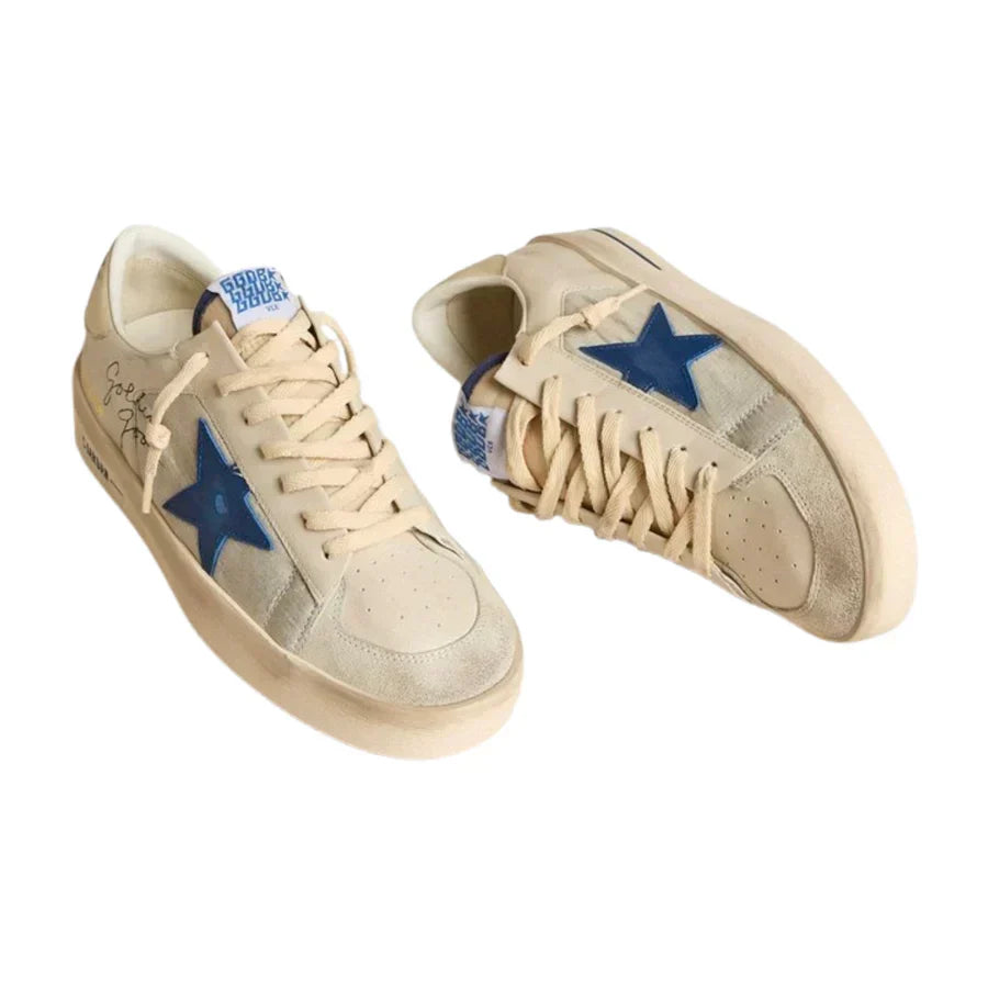 Golden Goose Stardan 'Ivory / Blue'