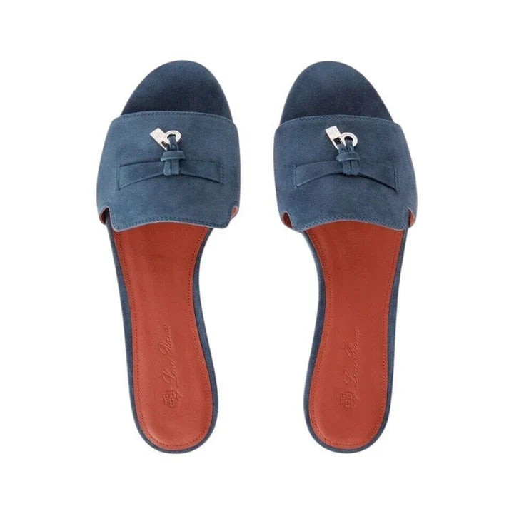 Loro Piana Summer Charms Sandal 'Denim'