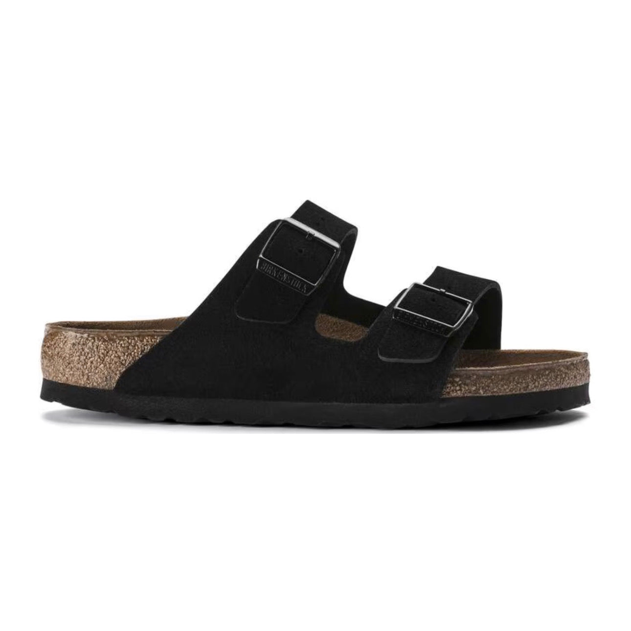 Birkenstock Arizona Soft Footbed Suede 'Black'