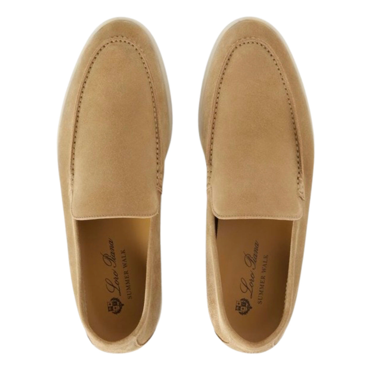 Loro Piana Summer Walk Loafer 'Light Wood Smoke'