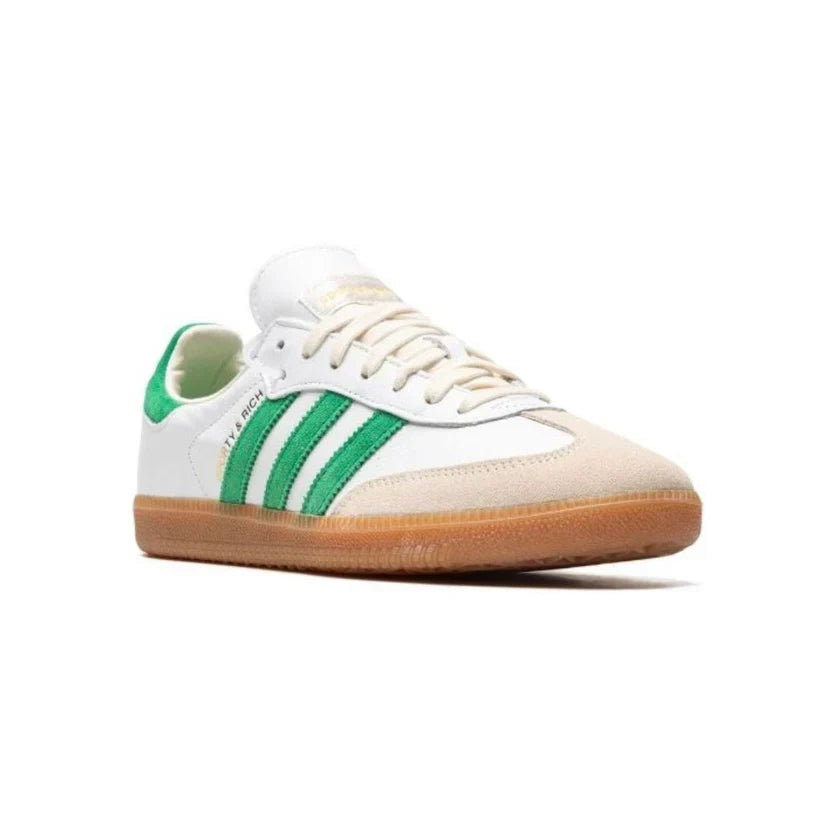 Sporty & Rich x adidas Samba OG 'Cloud White / Green'