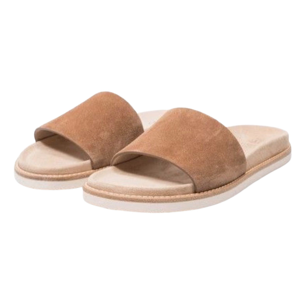 Brunello Cucinelli Suede Slide 'Light Brown'
