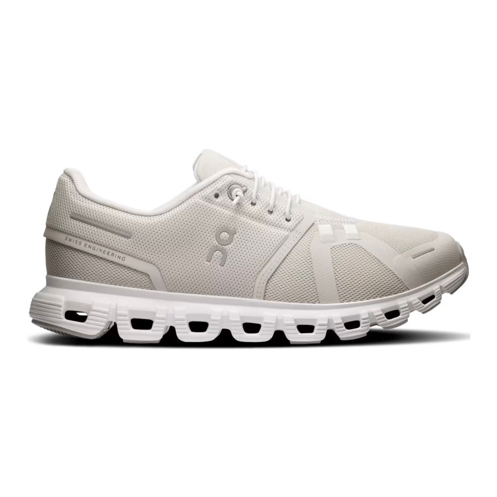 On Running Cloud 6 'Pearl / White'