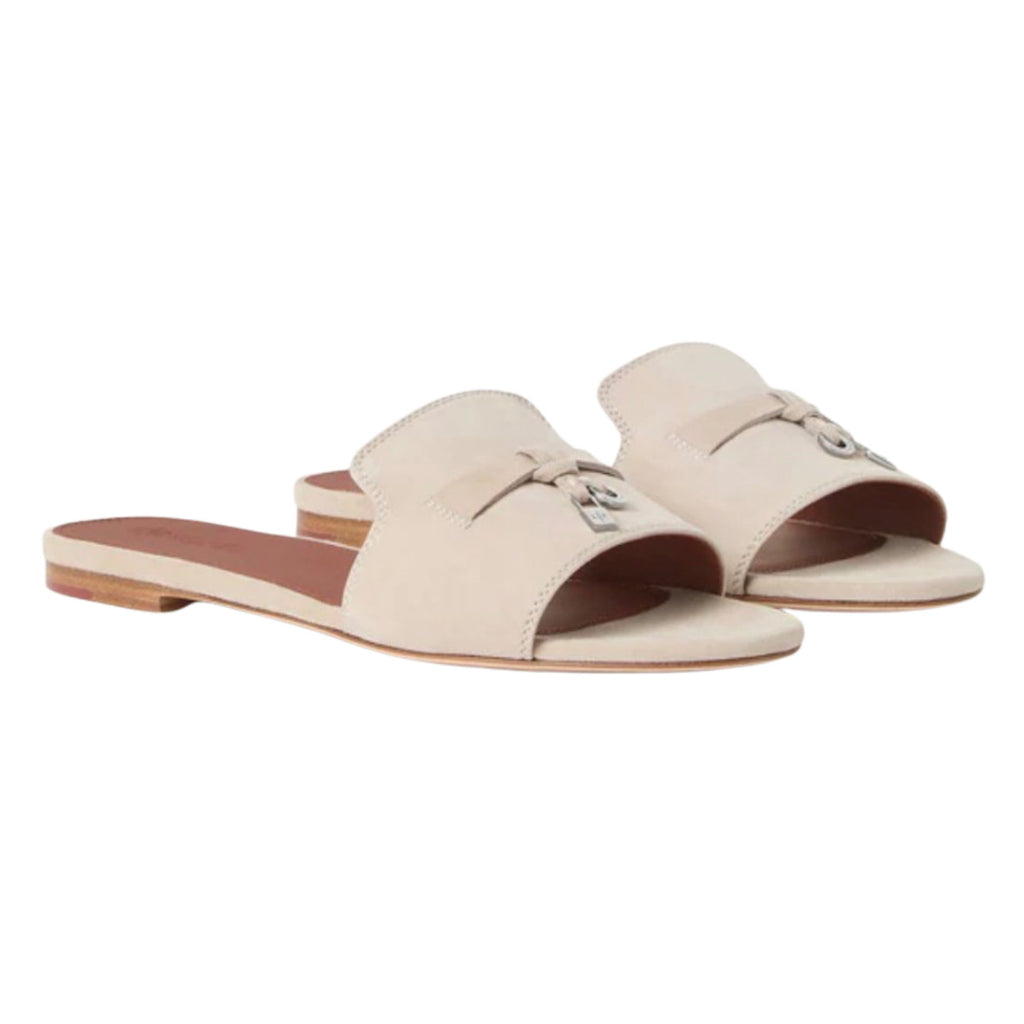 Loro Piana Summer Charms Sandal 'Raw Cashmere'