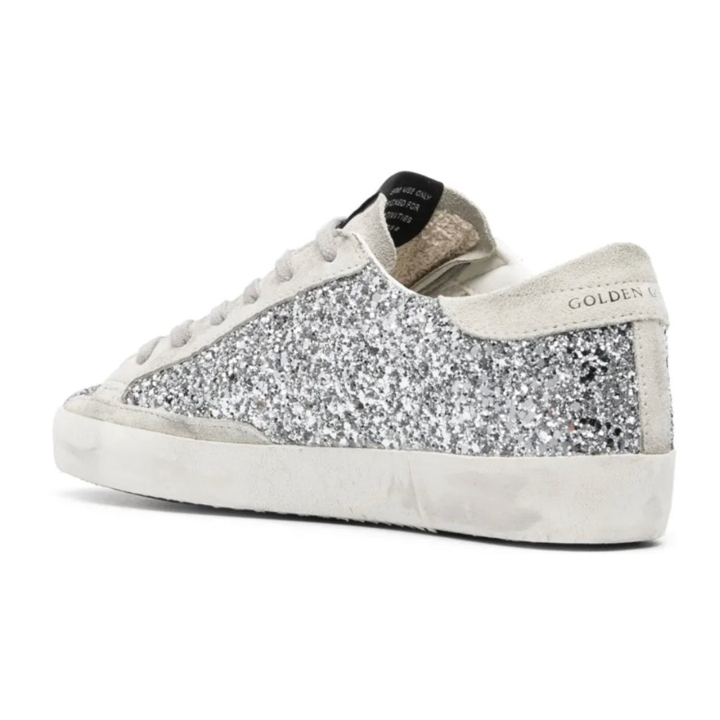 Golden Goose Super-Star 'Silver Glitter / Ice Grey'