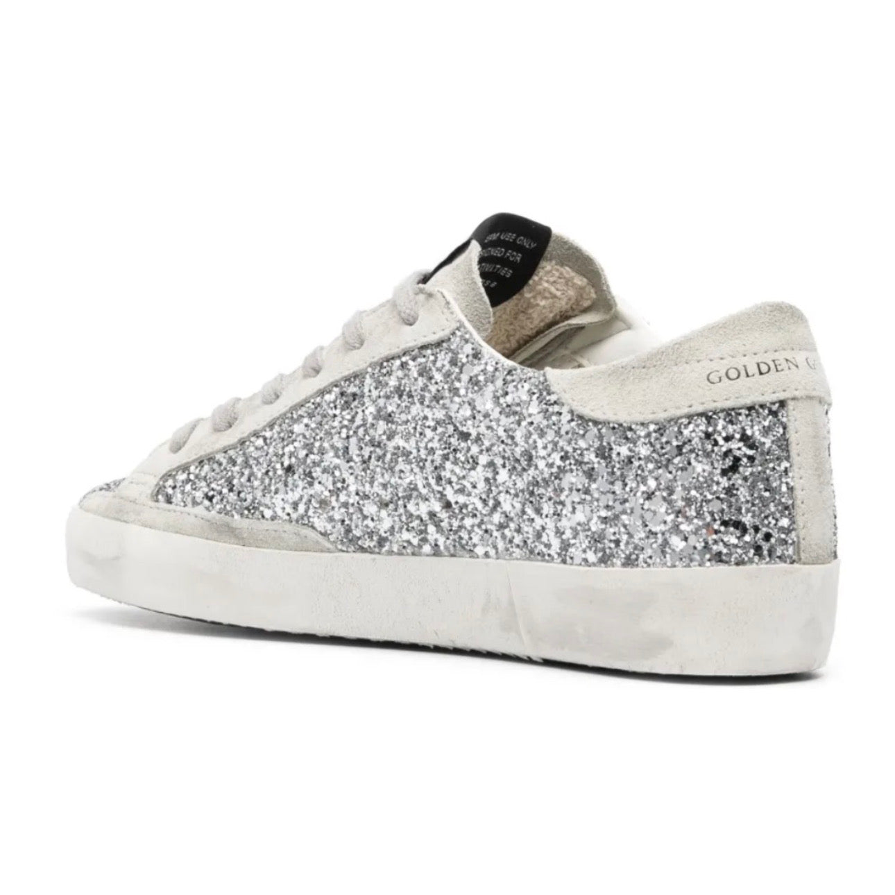 Golden Goose Super-Star 'Silver Glitter / Ice Grey'