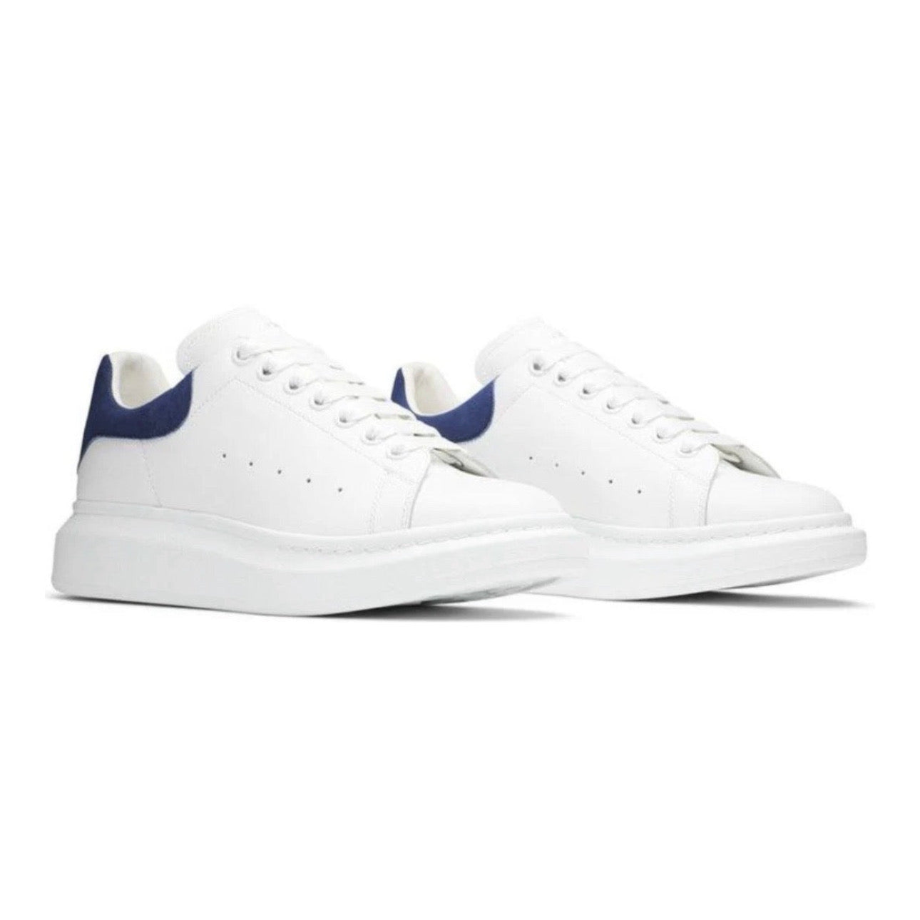 Alexander McQueen Oversized Sneaker 'White / Paris Blue'