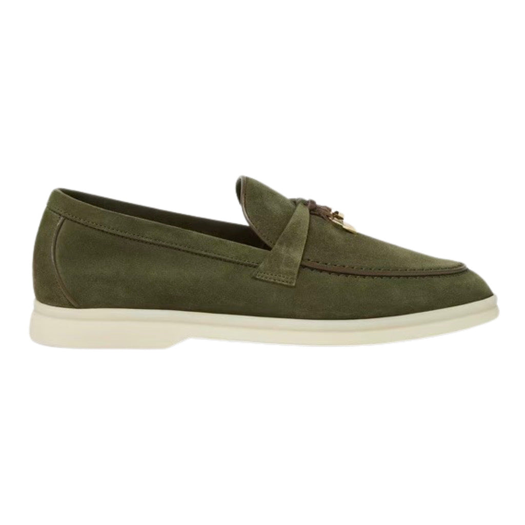 Loro Piana Summer Charms Walk Loafer 'Ribbon Green'