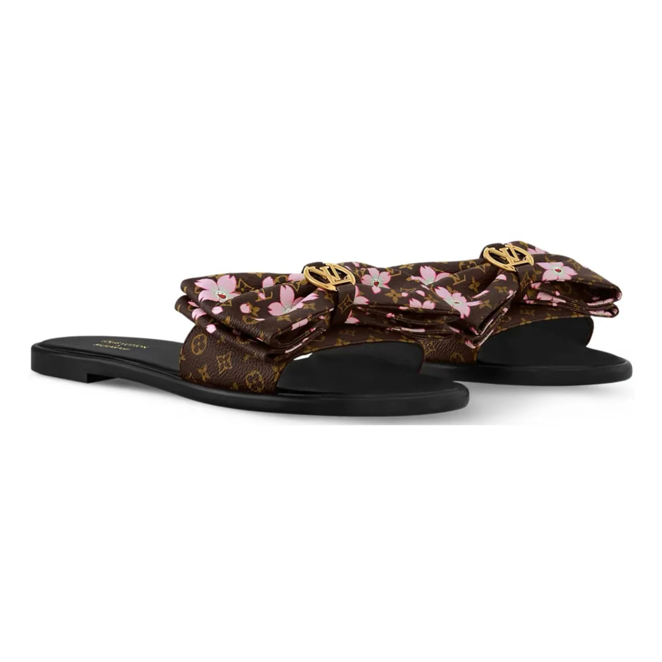 Louis Vuitton x Takashi Murakami Lily Flat Mule