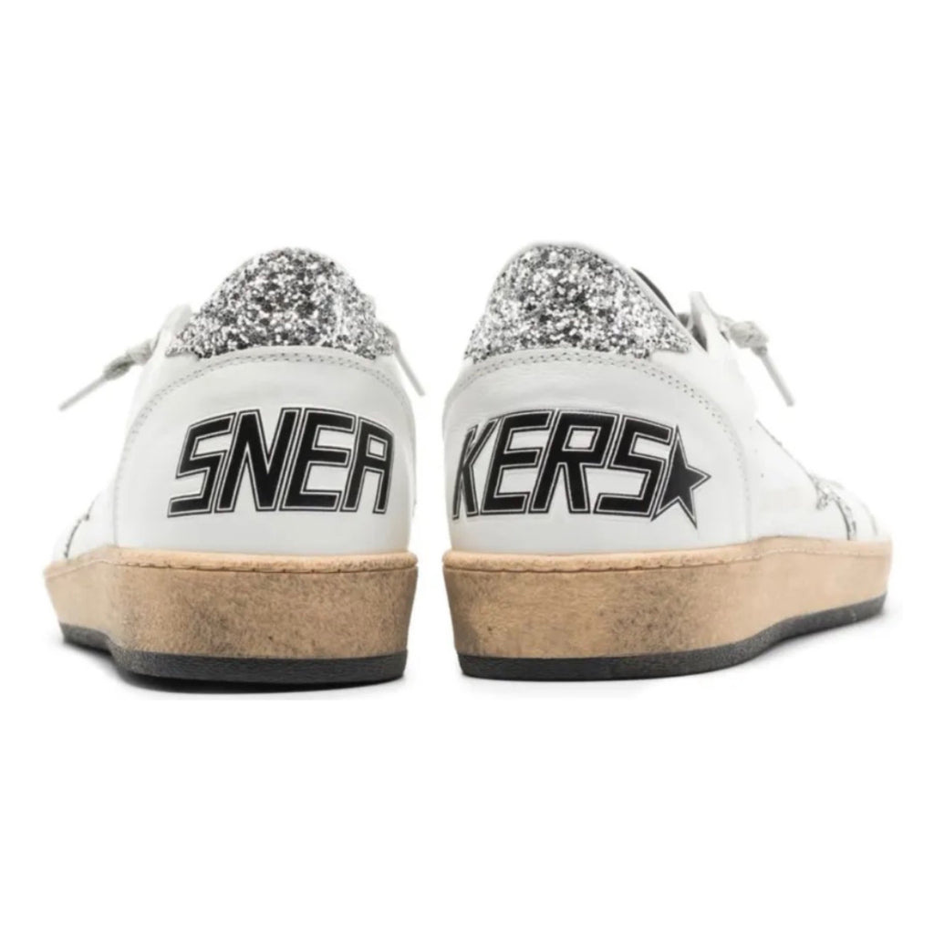 Golden Goose Ball Star 'Silver Glitter'
