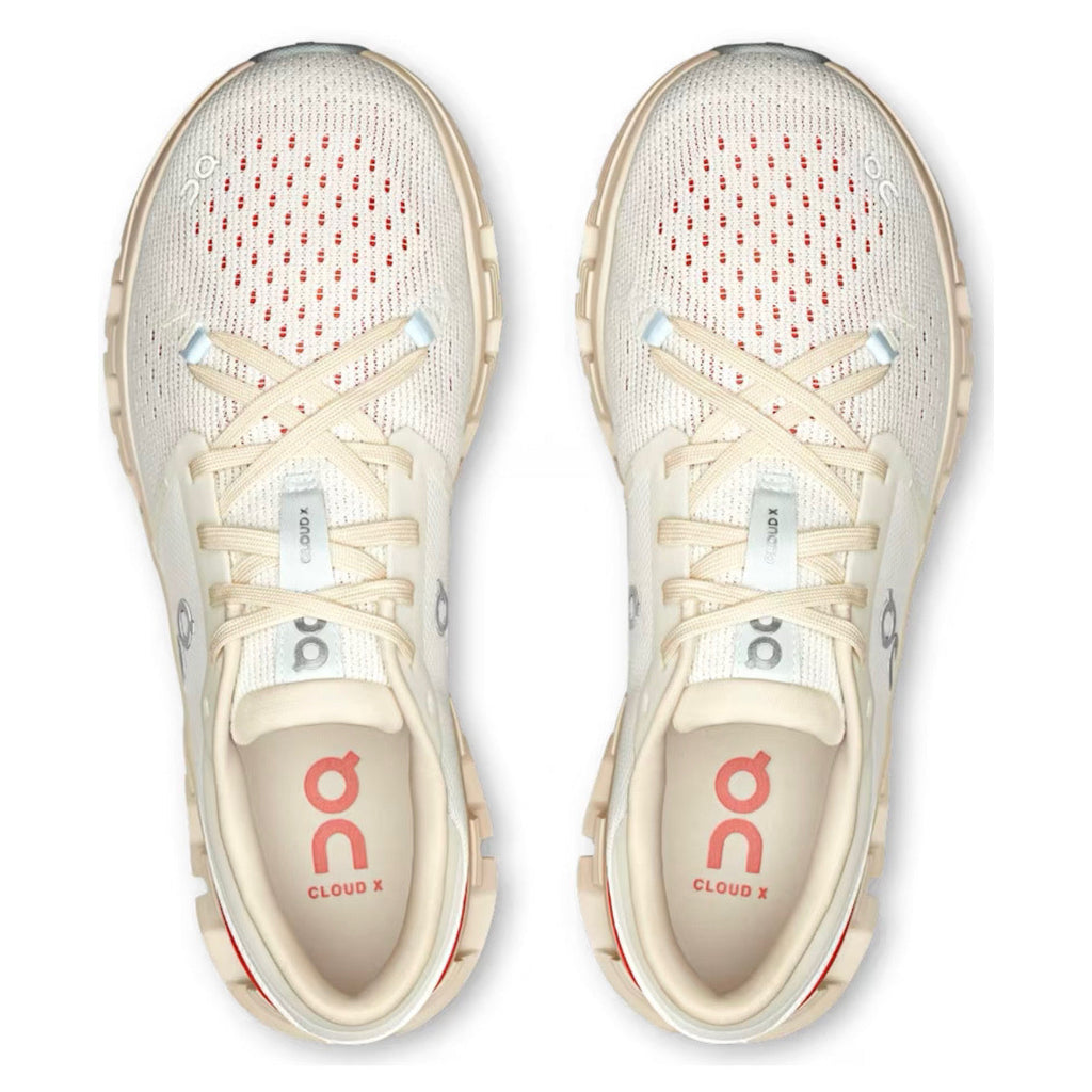 ON Cloud X 4 'Ivory / Salmon'